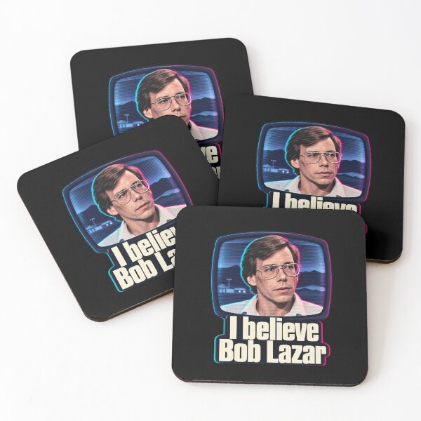 Item preview, I believe Bob Lazar - Vintage VHS Television Portrait designed and sold by thefreezoneart.