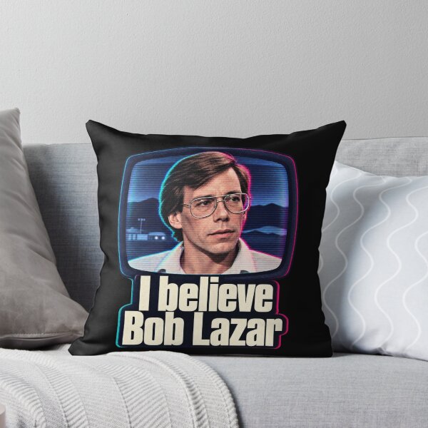 Item preview, I believe Bob Lazar - Vintage VHS Television Portrait designed and sold by thefreezoneart.