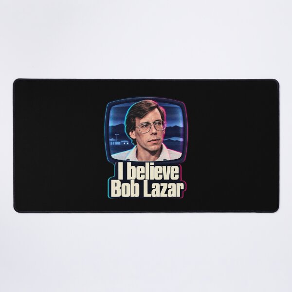 Item preview, I believe Bob Lazar - Vintage VHS Television Portrait designed and sold by thefreezoneart.