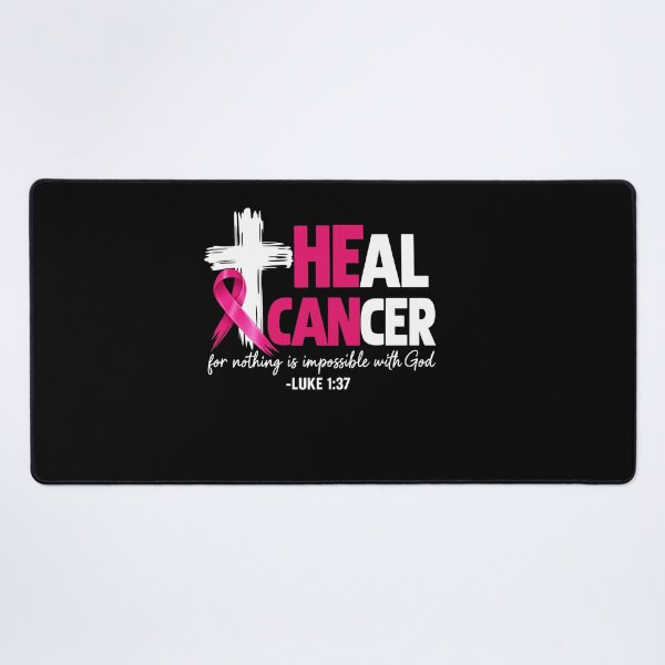 Item preview, Heal Cancer For Nothing Is Impossible With God Luke 1:37 Christian Faith Spiritual Healing Awareness Hope designed and sold by sportfantees.