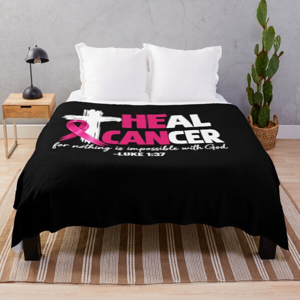 Item preview, Heal Cancer For Nothing Is Impossible With God Luke 1:37 Christian Faith Spiritual Healing Awareness Hope designed and sold by sportfantees.