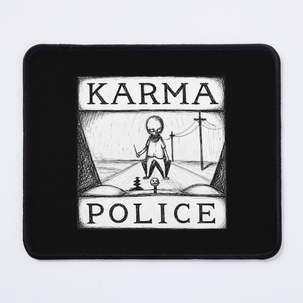 Item preview, Karmas Polices Sketch designed and sold by KittySCuteArt.
