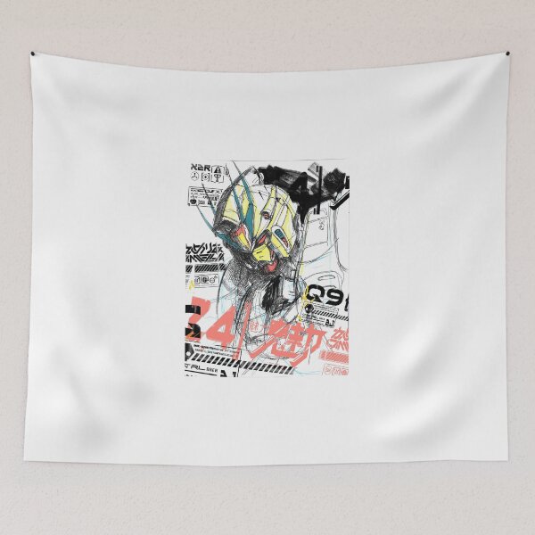 Item preview,  Gundam  original ink sketch fan art designed and sold by Paintbase.
