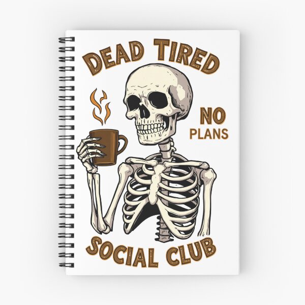 Item preview, Dead Tired Social Club designed and sold by catcurio.