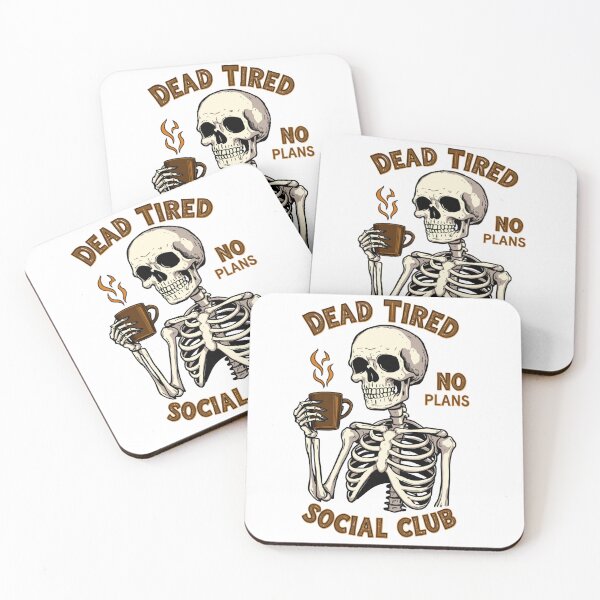 Item preview, Dead Tired Social Club designed and sold by catcurio.