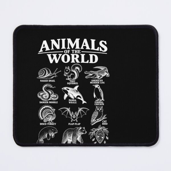 Item preview, Animals Of The World Funny Animal Names Parody Humor designed and sold by sportfantees.