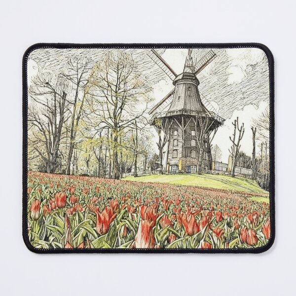 Item preview, Bremen, Mill on the Wall designed and sold by sid1802.