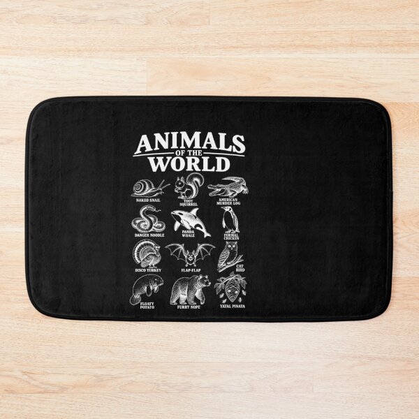 Item preview, Animals Of The World Funny Animal Names Parody Humor designed and sold by sportfantees.