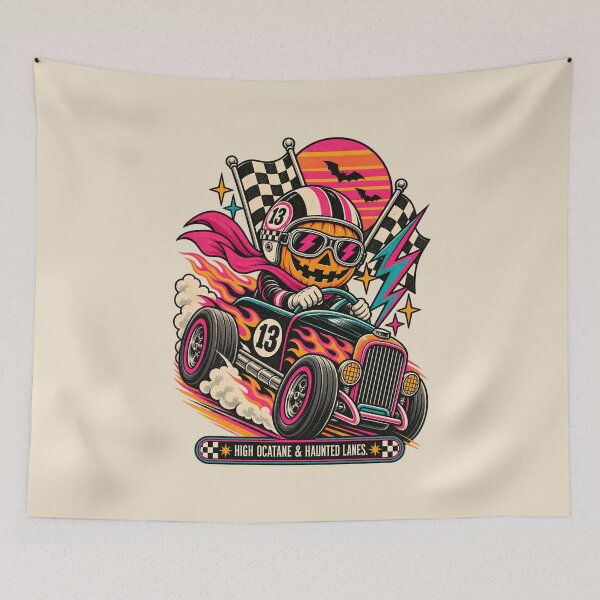 Item preview, Spooky Racer : High Octane & Haunted Lanes designed and sold by Festive Bug.
