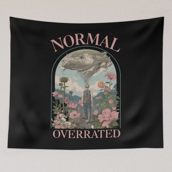 Item preview, Surrealist Art Normal Is Overrated designed and sold by ChicTrendz.