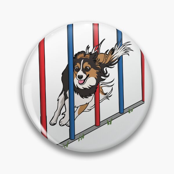 Item preview, Cute Agility Dog Weaving designed and sold by Bluek9sDesign.