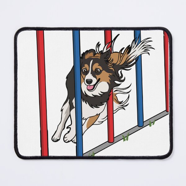 Item preview, Cute Agility Dog Weaving designed and sold by Bluek9sDesign.