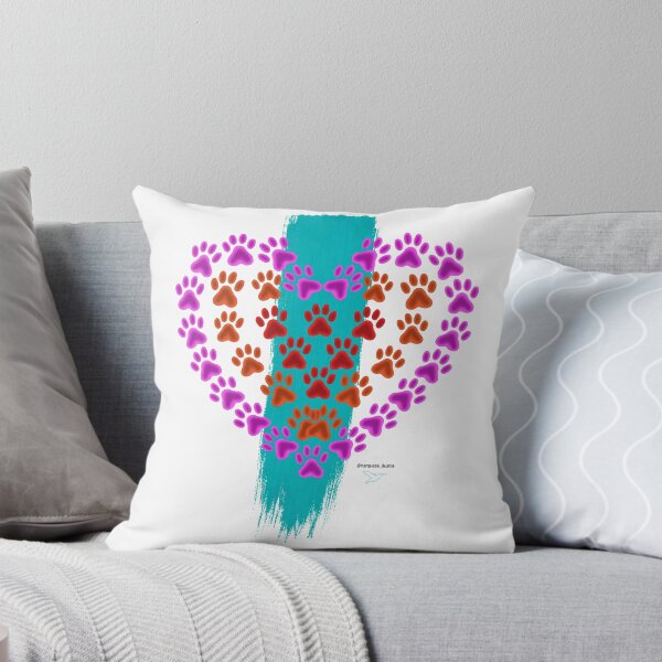 Item preview, Pink footprint heart designed and sold by EstudioTurquesa.