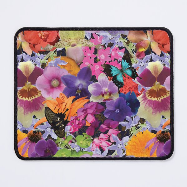 Item preview, Tropical Flowers with Dark Background designed and sold by Digitalmyth's Designs.