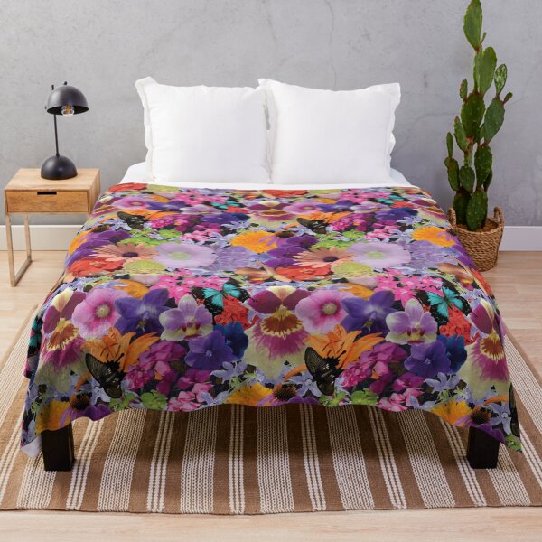 Item preview, Tropical Flowers with Dark Background designed and sold by Digitalmyth's Designs.