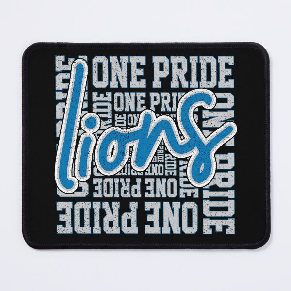 Item preview, Vintage One Pride Script Lions Distressed Football Sports Team Spirit designed and sold by RockTheFeal.