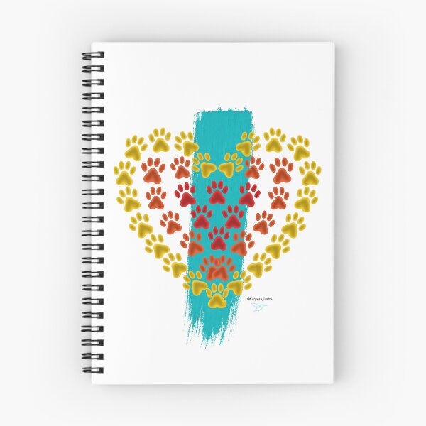 Item preview, Yellow footprint heart designed and sold by EstudioTurquesa.