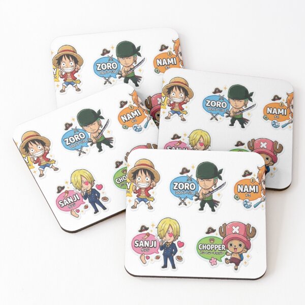 Item preview, Straw Hat Crew Chibi Pirate Sticker Pack designed and sold by Galaxato.