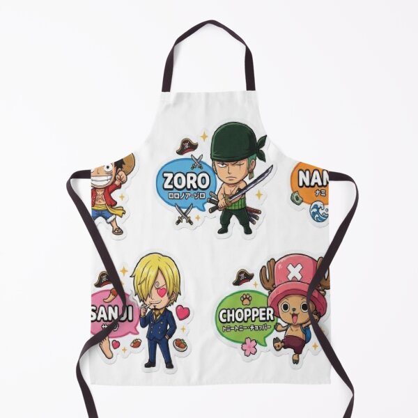 Item preview, Straw Hat Crew Chibi Pirate Sticker Pack designed and sold by Galaxato.