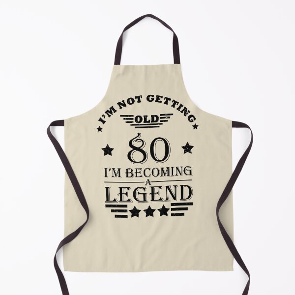 Artikelvorschau, Ich werde nicht alt, ich werde zur Legende – Vintage, 80 Jahre alt – Geschenk zum 80. Geburtstag entworfen und verkauft von Alexaltay.