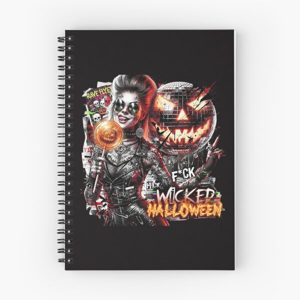 Item preview, Halloween Wicked Disco Pumpkin Rave Woman designed and sold by Voodoo Store Paranormal Collections.