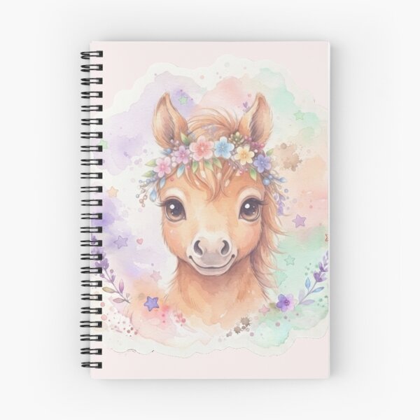 Item preview, Pastel Kawaii Horse Floral Crown Coffee Mug & Cute Pony Sticker designed and sold by Miming.
