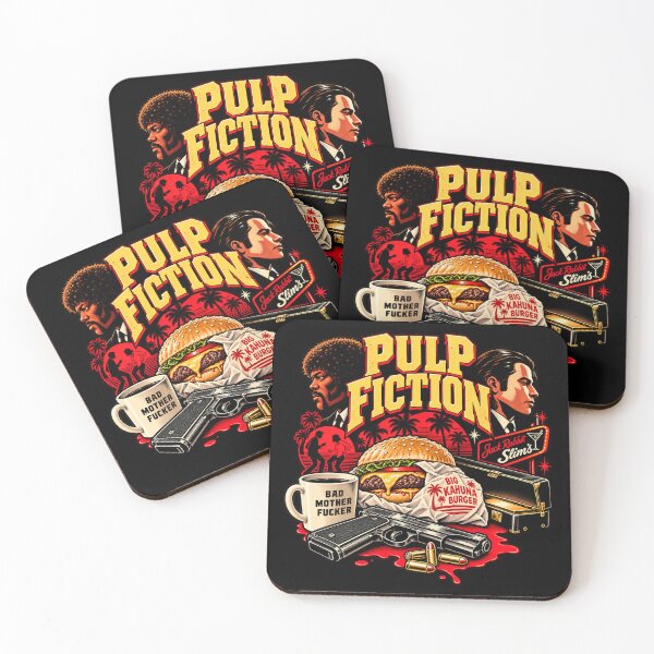Item preview, Pulp Fiction Big Kahuna Burger Retro Movie designed and sold by Pandaburba.