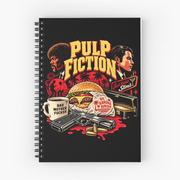 Item preview, Pulp Fiction Big Kahuna Burger Retro Movie designed and sold by Pandaburba.