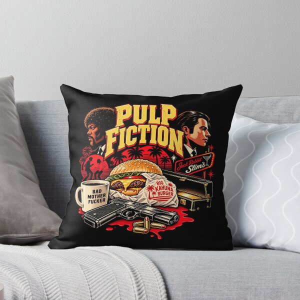 Item preview, Pulp Fiction Big Kahuna Burger Retro Movie designed and sold by Pandaburba.
