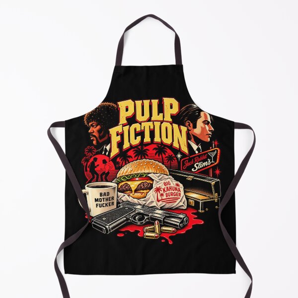 Item preview, Pulp Fiction Big Kahuna Burger Retro Movie designed and sold by Pandaburba.