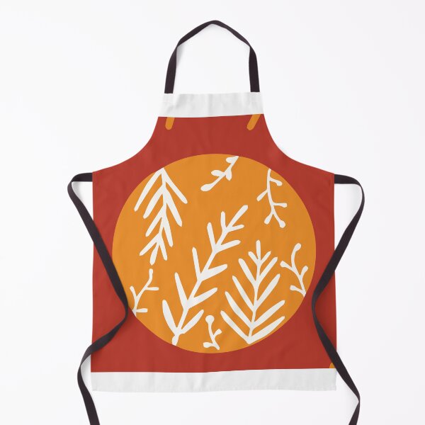 Item preview, Botanical Circle on Terracotta Red Background designed and sold by PIXeez⭐️⭐️⭐️⭐️⭐️.