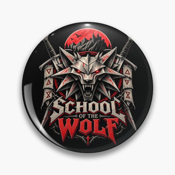 Item preview, Witcher School of the Wolf Geralt Monster Hunter designed and sold by Pandaburba.