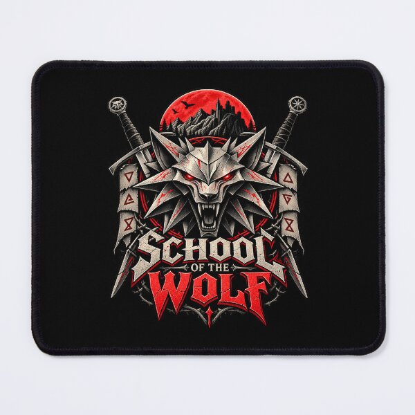 Item preview, Witcher School of the Wolf Geralt Monster Hunter designed and sold by Pandaburba.