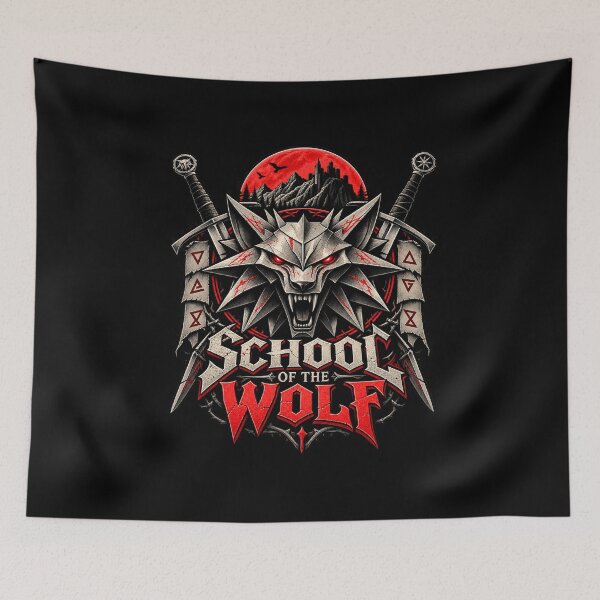 Item preview, Witcher School of the Wolf Geralt Monster Hunter designed and sold by Pandaburba.