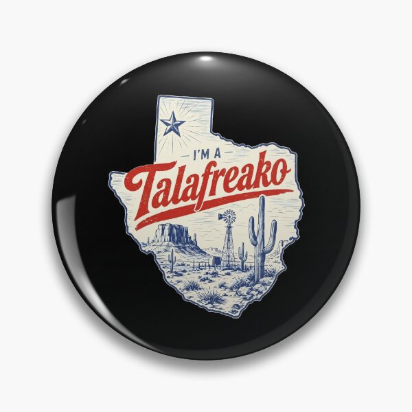 Item preview, I'm A Talafreako Texas Map Western Landscape designed and sold by ismaelgeme.