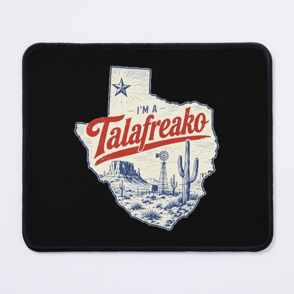 Item preview, I'm A Talafreako Texas Map Western Landscape designed and sold by ismaelgeme.