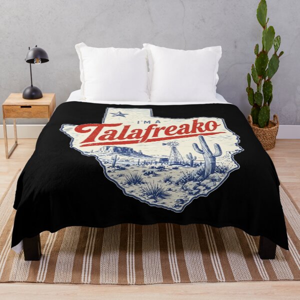 Item preview, I'm A Talafreako Texas Map Western Landscape designed and sold by ismaelgeme.