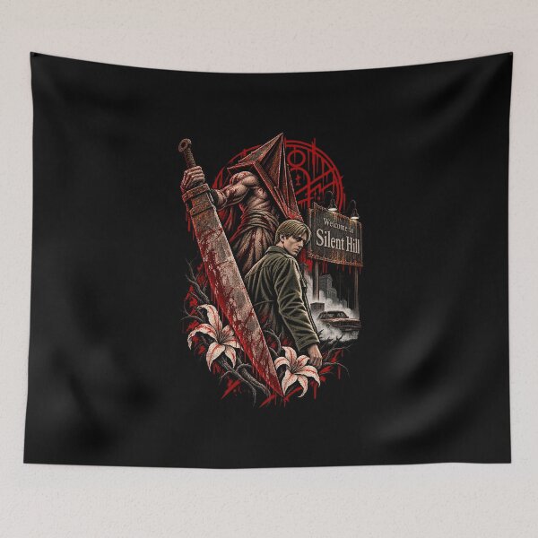 Item preview, Silent Hill 2 James Sunderland Pyramid Head designed and sold by Pandaburba.
