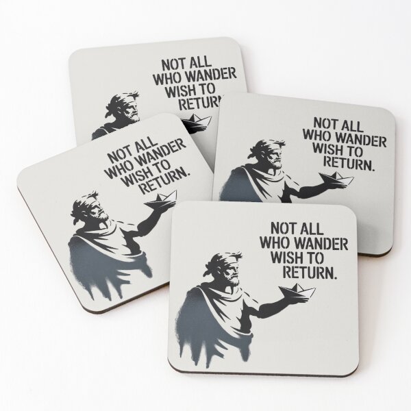 Item preview, The Odyssey - not all who wander wish to return designed and sold by 123ks.