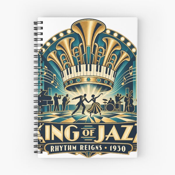 Item preview, King of Jazz — Rhythm Reigns 1930 designed and sold by Vidarro.