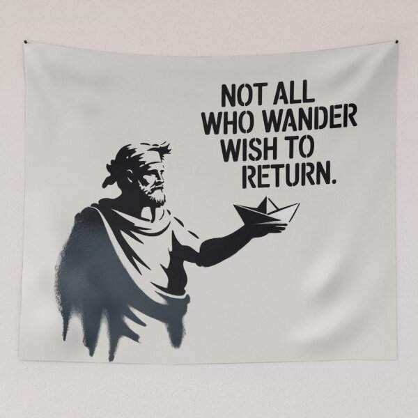 Item preview, The Odyssey - not all who wander wish to return designed and sold by 123ks.