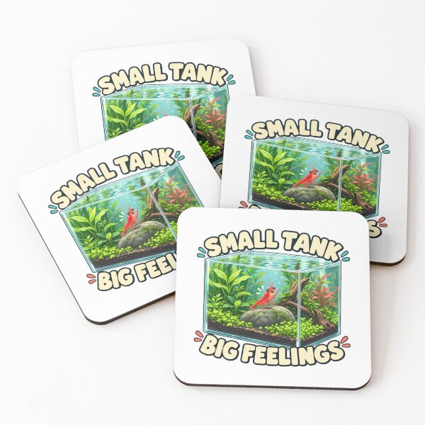 Item preview, Planted Aquarium Shrimp Small Tank Big Feelings designed and sold by SAS-Designer.