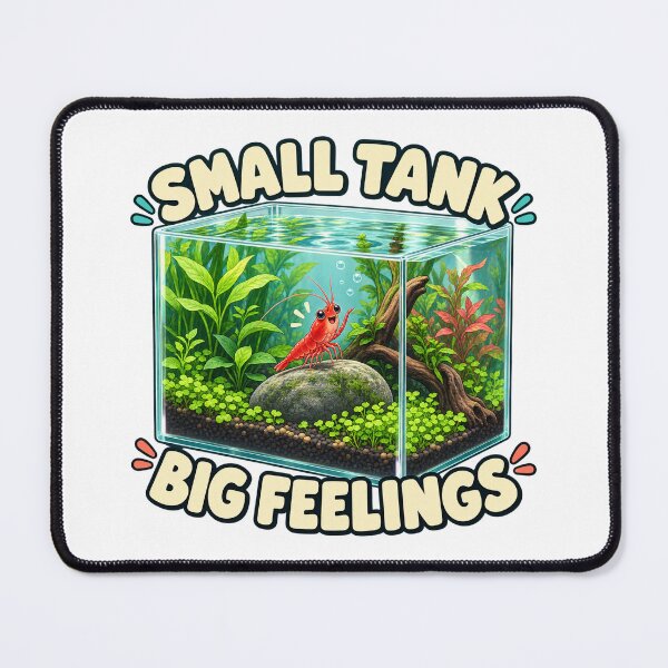 Item preview, Planted Aquarium Shrimp Small Tank Big Feelings designed and sold by SAS-Designer.