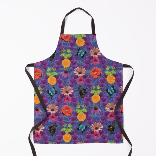 Item preview, Tropical Flowers Diamonds with Purple & Blue Background designed and sold by Digitalmyth's Designs.