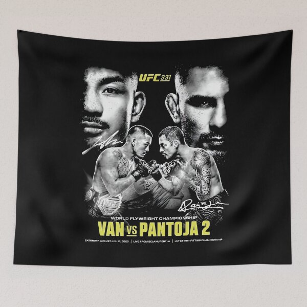 Item preview, Ufc 331 World Flyweight Championship Van Vs Pantoja 2 Match Up designed and sold by ismaelgeme.