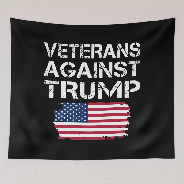 Item preview, Veterans Against Trump USA Flag designed and sold by ismaelgeme.