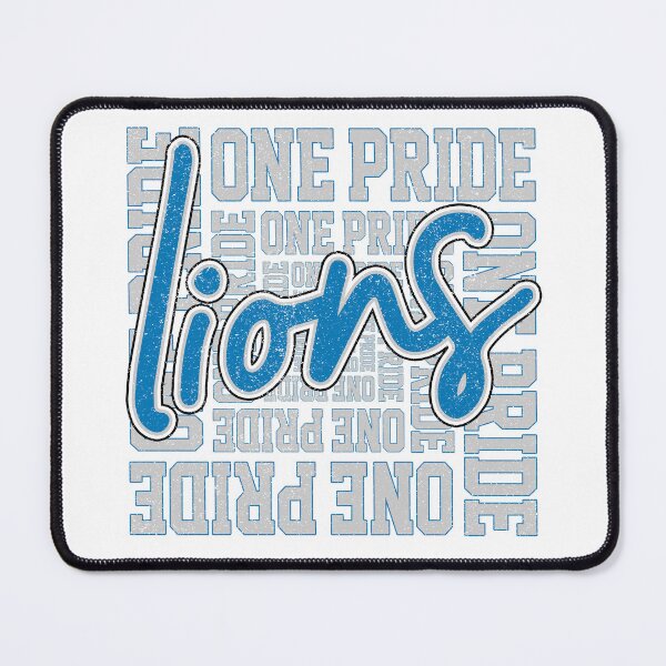 Item preview, One Pride Vintage Lions Script Distressed Football Sports Team Spirit designed and sold by RockTheFeal.