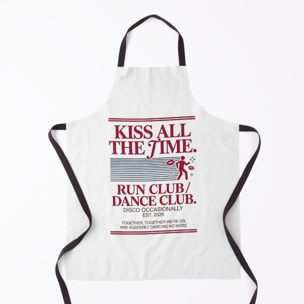 Item preview, Kiss All The Time Run Club Vintage Retro Graphic designed and sold by So Golden Shop.