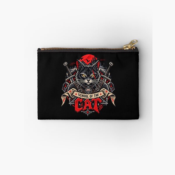 Item preview, Witcher School of the Cat Feline Monster Hunter designed and sold by Pandaburba.