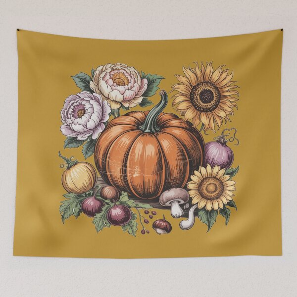Item preview, Pumpkin harvest festival. designed and sold by elegantpaterns.